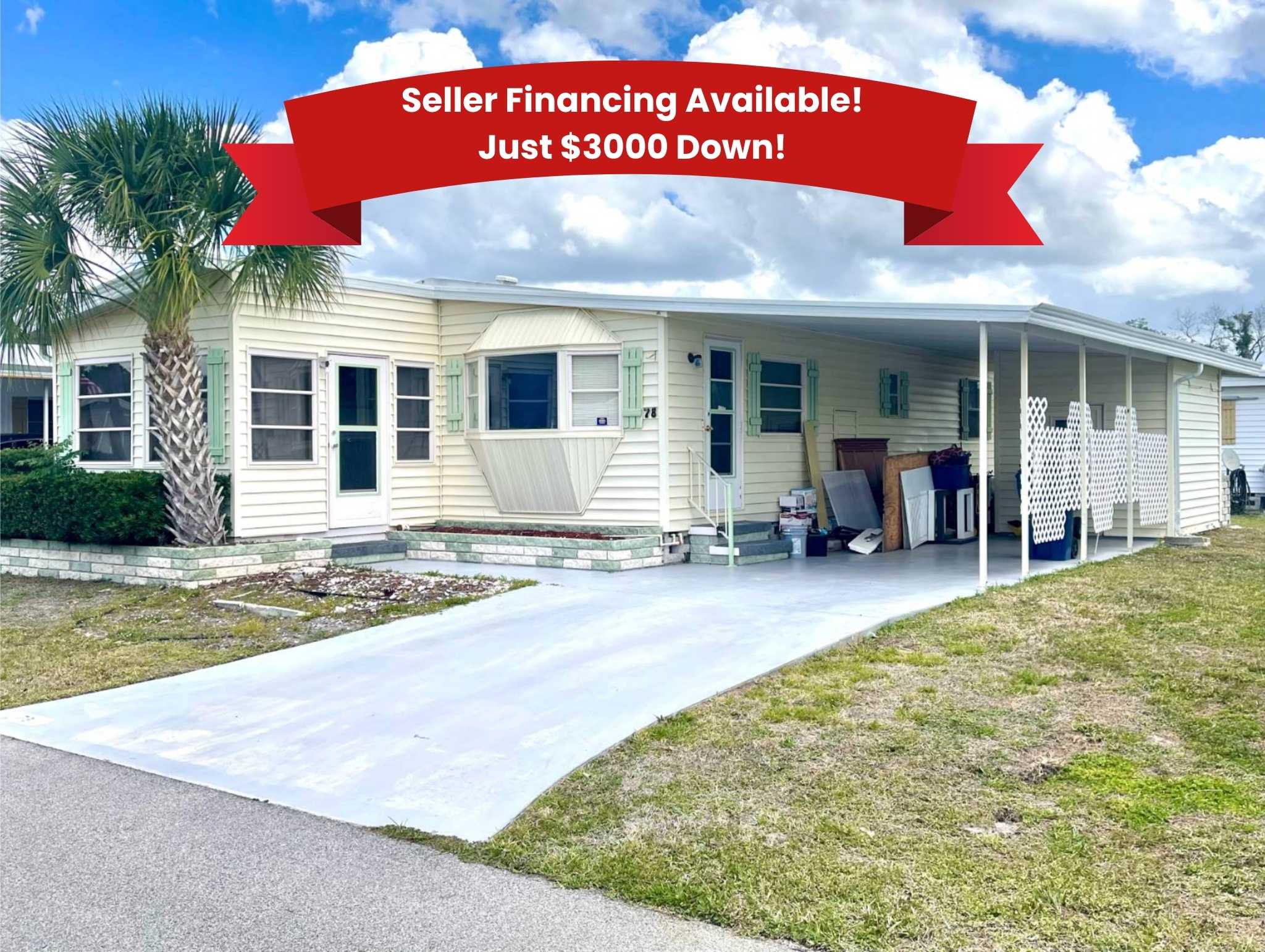 78 Pompano Dr, Ellenton, Florida 34222, 2 Bedrooms Bedrooms, ,2 BathroomsBathrooms,55-Plus Mobile Home,For Sale,Pompano Dr,4731